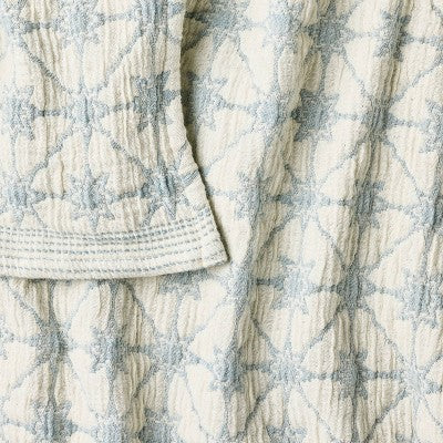 Bawełniany koc o teksturowanej powierzchni 50\" x 60\"